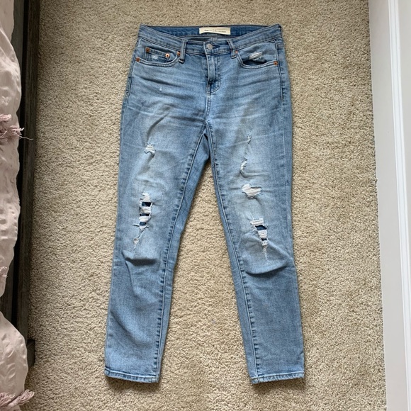 GAP Distressed Best Girlfriend Jeans - Picture 2 of 4